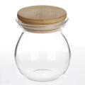 Glass Storage Jar Airtight Container with Bamboo lid